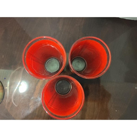 vintage 1960s Culver highball glasses in the "Thai Goddess"or "Mandalay" pattern - Picture 5 of 10